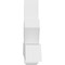 Ekena Millwork Kennewick Architectural Grade PVC Gable Bracket, 84"W x 24 1/2"H x 6"D x 6"F, 7/12 Pitch GBP084X25X0606KEN00 - alternate 4